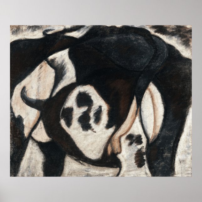 Poster Vaca de Arthur Dove | Arte de Parede Abstrata  (Frente)