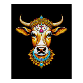 Pôster Vaca Desortada Pongal