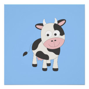 Pôster Vaca fofa