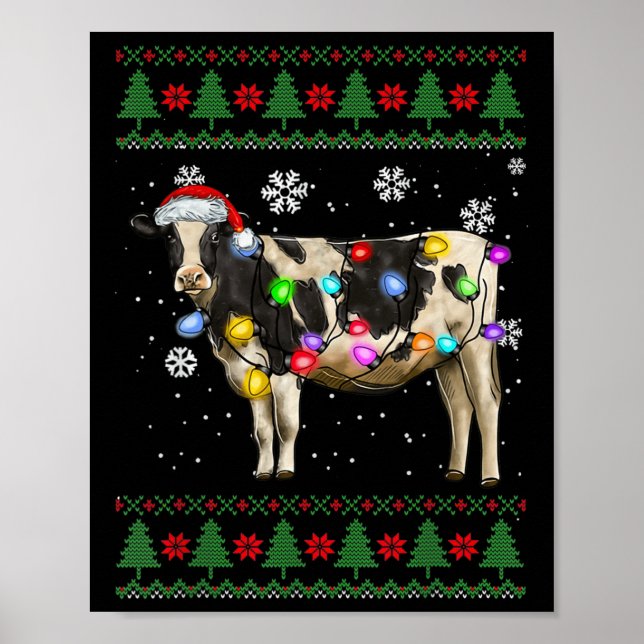Poster Vaca Natal (Frente)