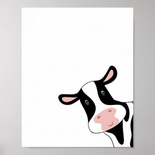 Poster Vaca, vaca fofa, animal