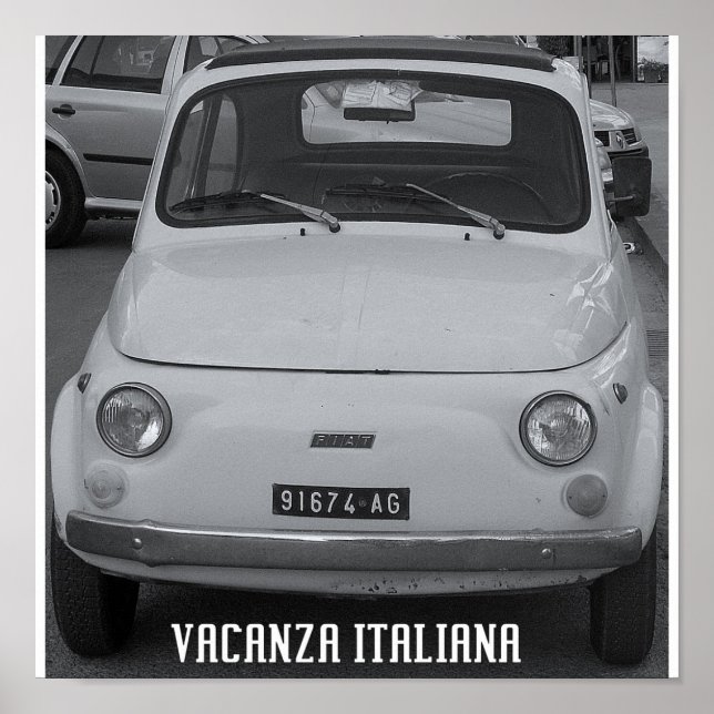 Pôster Vacanze italiana (Frente)