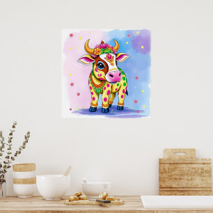 Poster Vacas Sagradas Disfarçadas no Diwali