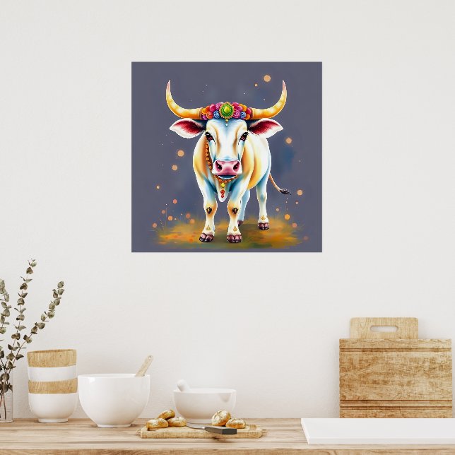 Poster Vacas Sagradas no Disguise de Diwali (Cozinha)