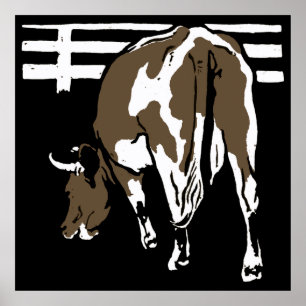 Poster Vacas Vitorianas De Animais De Criação