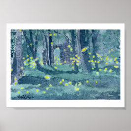Poster Vaga-lumes do Vale de Patapsco