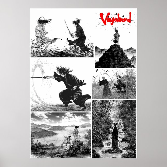 Poster Vagabond Manga (Frente)