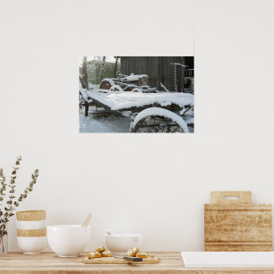 Poster Vagão da neve