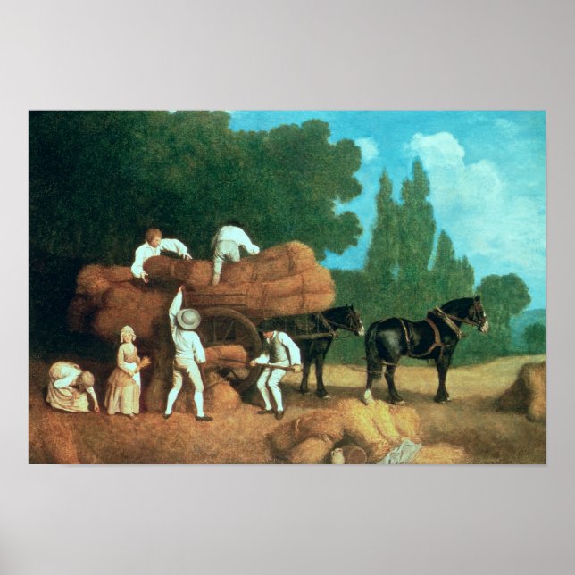 Pôster Vagão de Colheita (Frente)