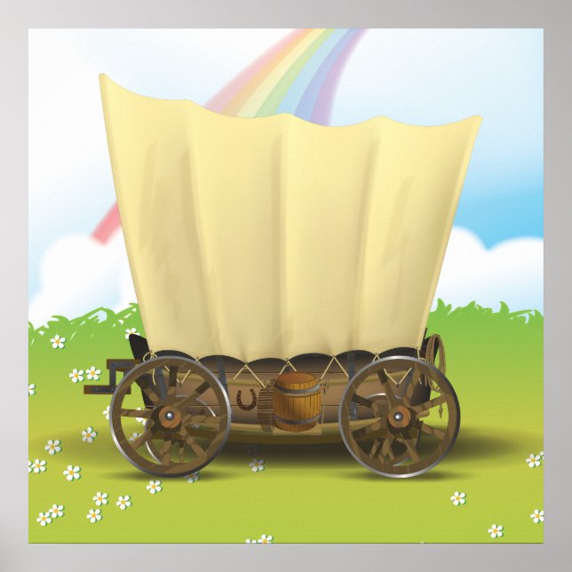 Poster Vagão Ocidental (Frente)