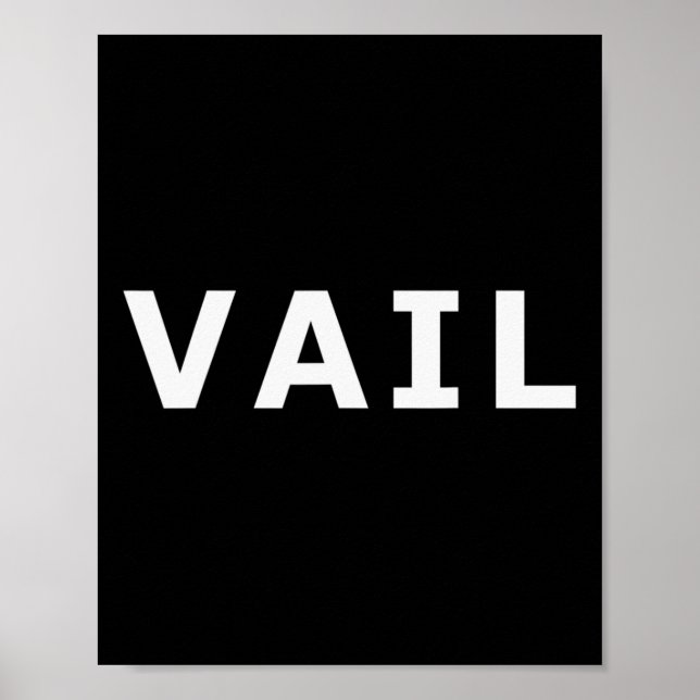 Poster Vail, Colorado  (Frente)