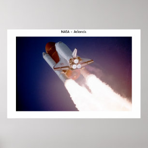 Pôster Vaivém espacial Atlantis