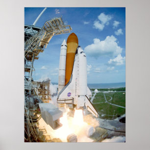 Poster Vaivém espacial Atlantis