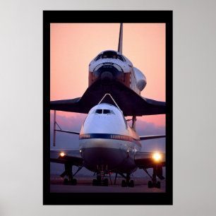 Pôster Vaivém espacial Atlantis