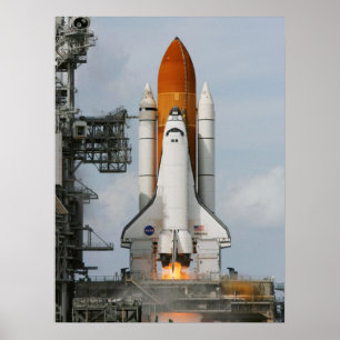 Pôster Vaivém espacial Atlantis