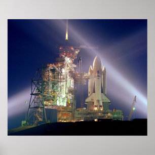 Pôster Vaivém espacial Colômbia (STS-1)