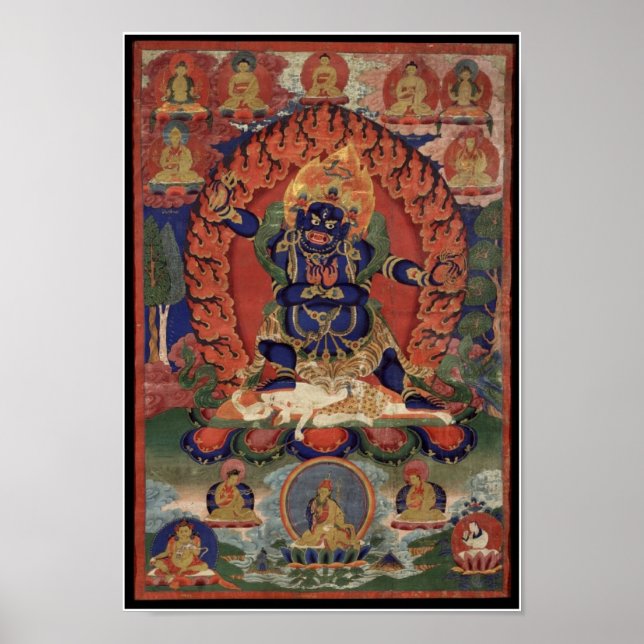 Poster Vajrapani Bhutadamara (Frente)