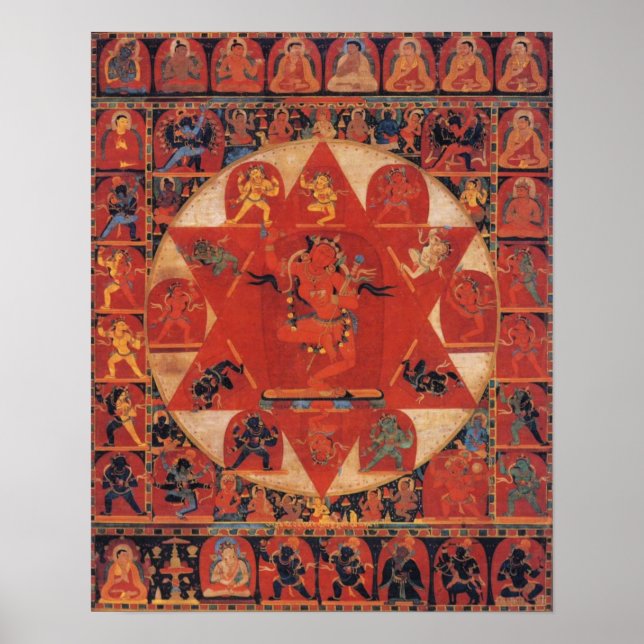 Pôster Vajravarahi Mandala (Frente)