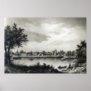 Poster Valdivia, de "A História do Chile" gravada