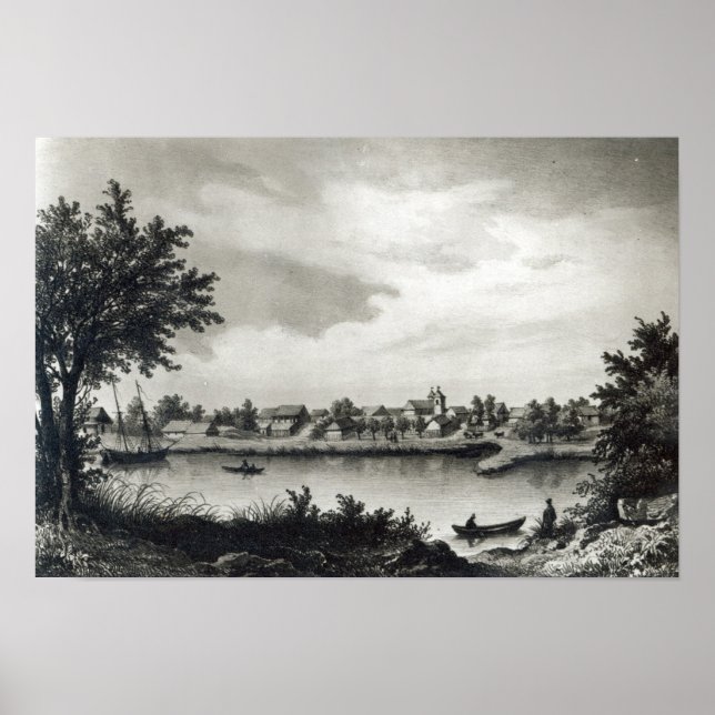 Poster Valdivia, de "A História do Chile" gravada (Frente)