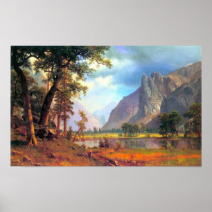 Poster Vale 2 de Albert Bierstadt-Yosemite