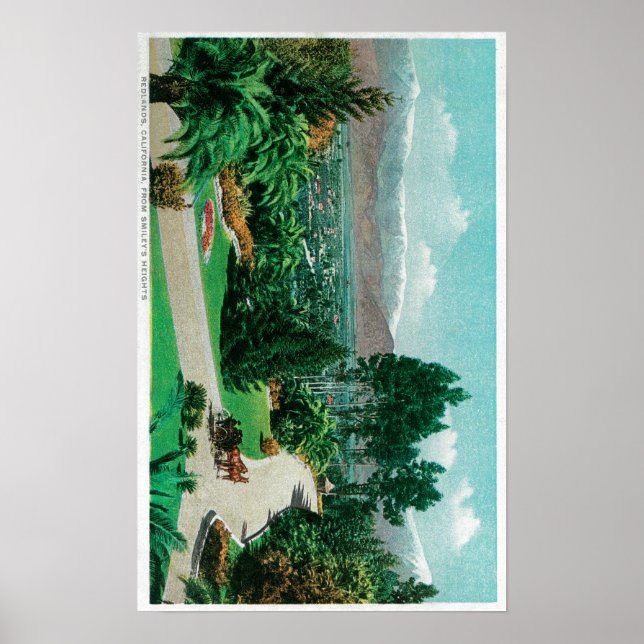 Pôster Vale das Redlands e pomares de Smiley (Frente)