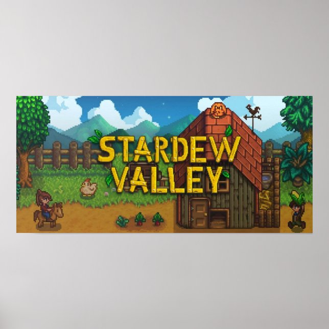 Poster Vale de Stardew (Frente)