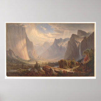 Pôster Vale de Yosemite, Califórnia (0710A)