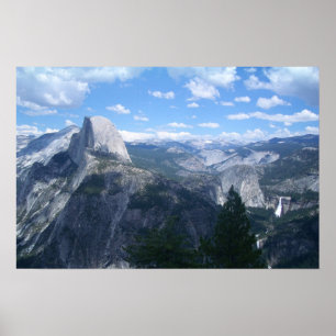 Pôster Vale de Yosemite do ponto da geleira
