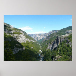Poster Vale de Yosemite no Parque Nacional de Yosemite