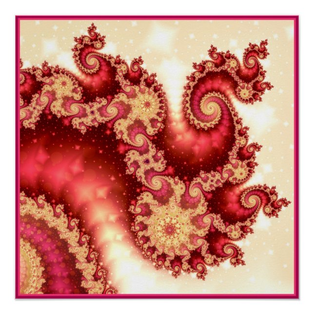 Pôster Vale do Cavalo-Marinho Fractal (Frente)