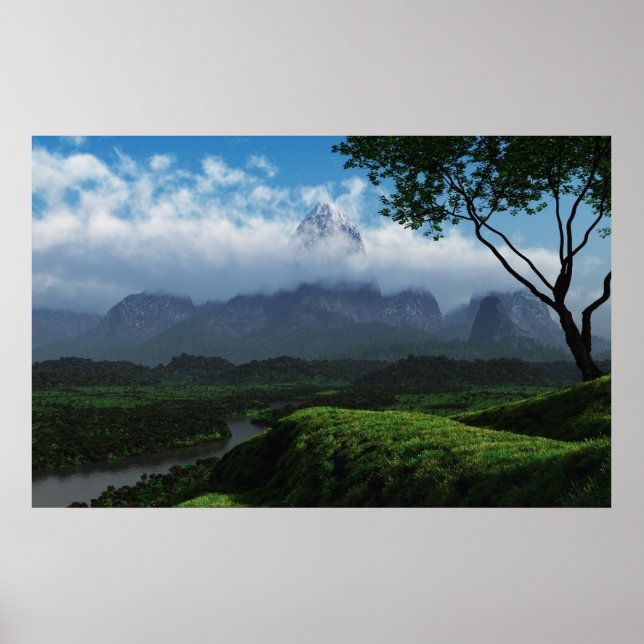 Pôster Vale do rio (Borderless) (Frente)