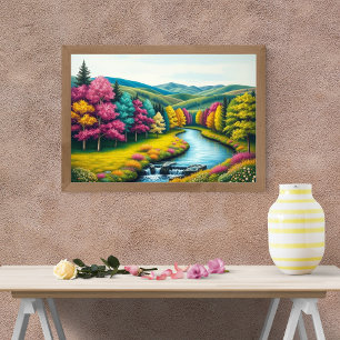 Poster Vale do rio Encantado