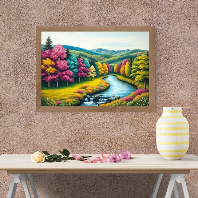 Poster Vale do rio Encantado (Criador carregado)