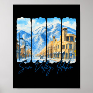 Poster Vale do Sol Idaho Pincelada Viajante Vale do Sol