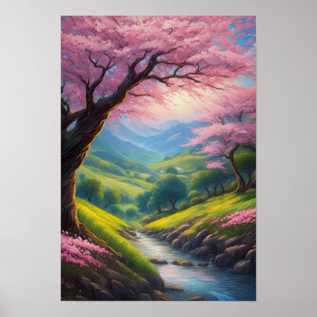 Poster Vale dos Sussurros, Oásis Verde (Frente)