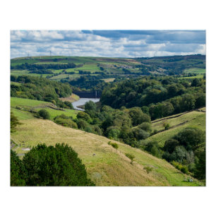 Pôster Vale e Barragem de Ryburn