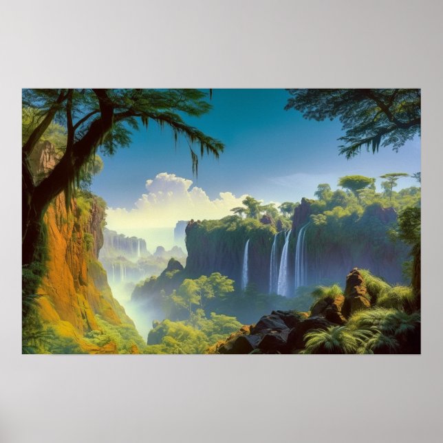 Poster Vale perdido na selva (Frente)