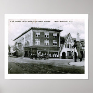 Poster Vale Rd., Montclair, vintage de New-jersey
