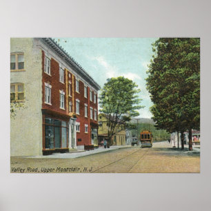 Pôster Vale Rd., vintage 1911 superior de Montclair NJ
