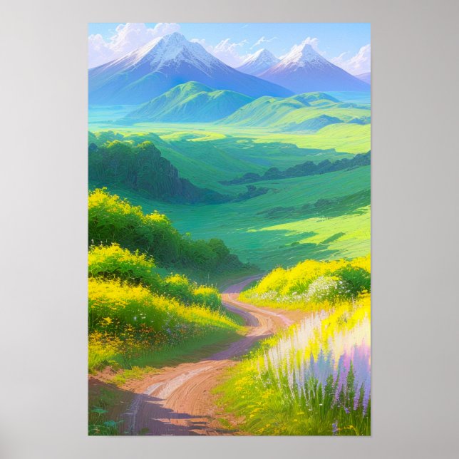 Poster Vale Verde das Maravilhas (Frente)