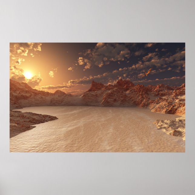 Poster Vale Vermelho (Frente)