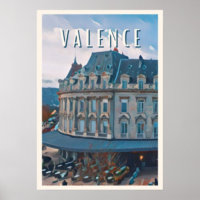 Poster Valence Photo Vintage (Frente)