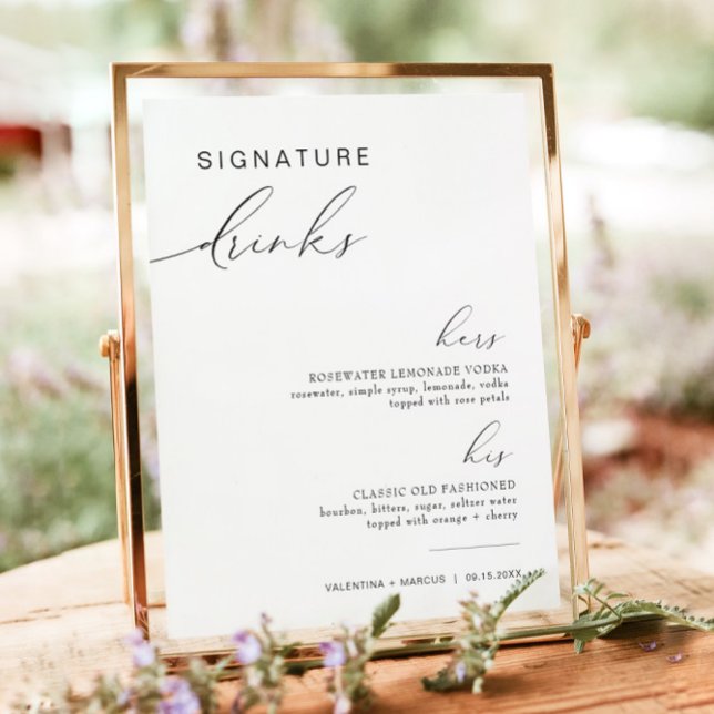 Poster VALENTINA Sua Assinatura e Sua Assinatura Bebe Coc (Criador carregado)