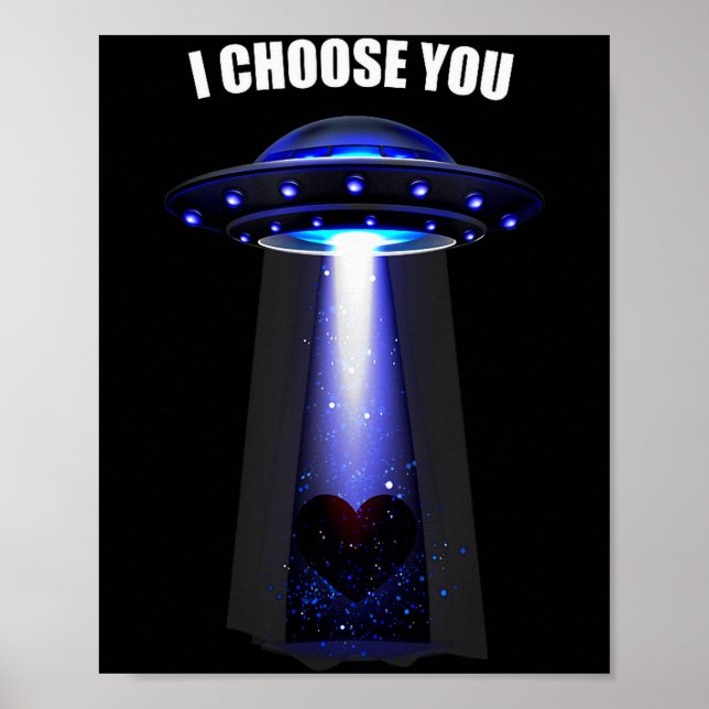 Poster Valentine Eu Escolho Você  (Frente)