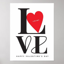 Poster Valentine's Day  Be Mine Valentine's Day 