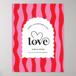 Poster Valentine's Day  Be Mine Valentine's Day 