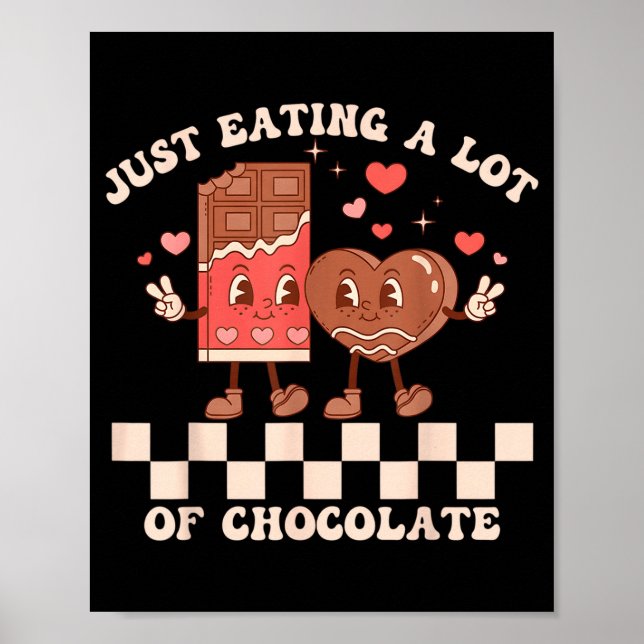 Poster Valentines Day Pregnancy Announcement Matching Cou (Frente)