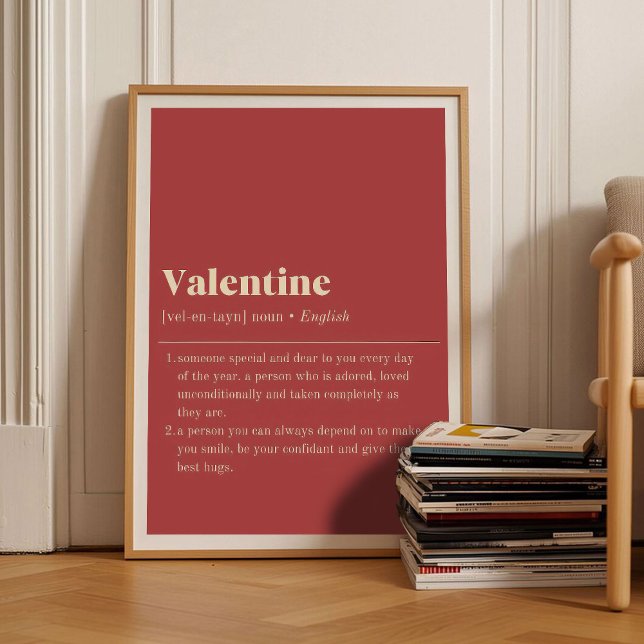 Poster Valentines Day Printable Valentine Definition Roma (Criador carregado)