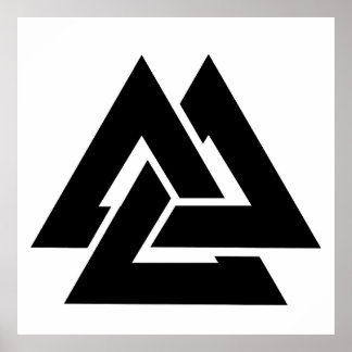 Poster  Valknut